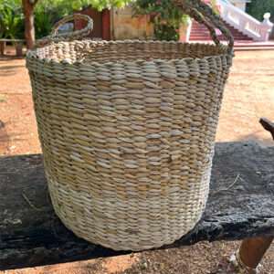 Banana Fiber Laundry Basket